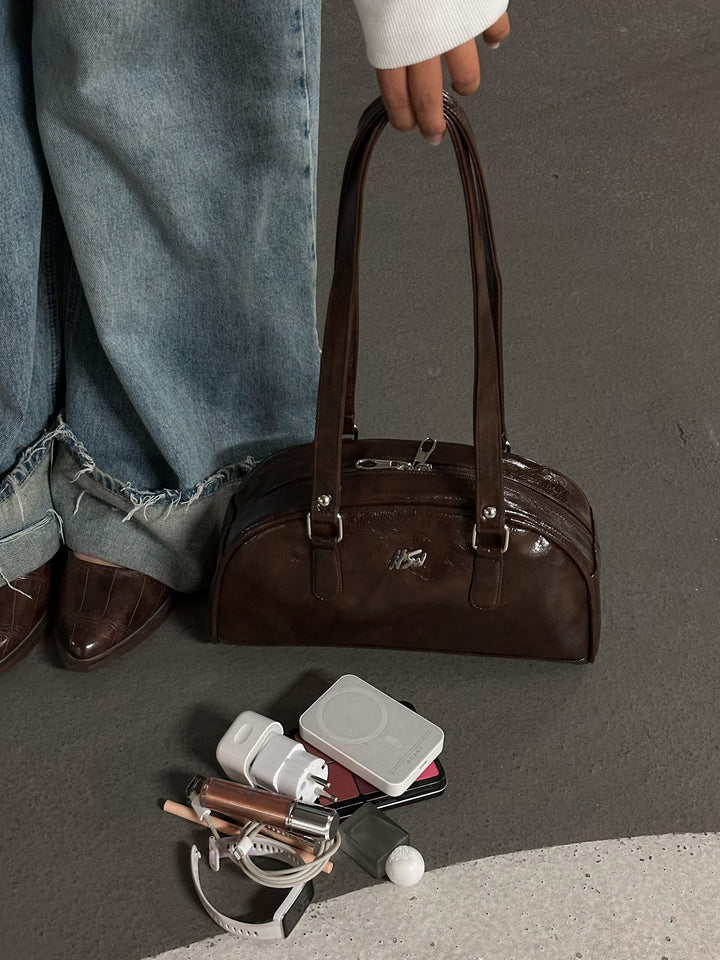 BOWLER BAG BROWN