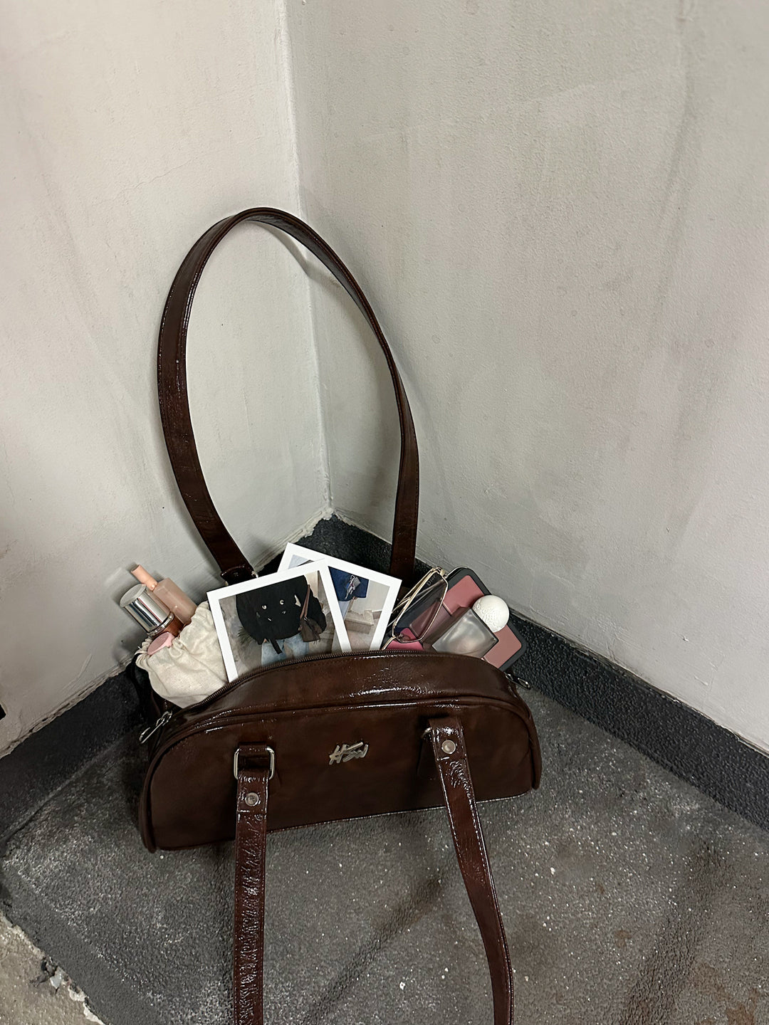 BOWLER BAG BROWN