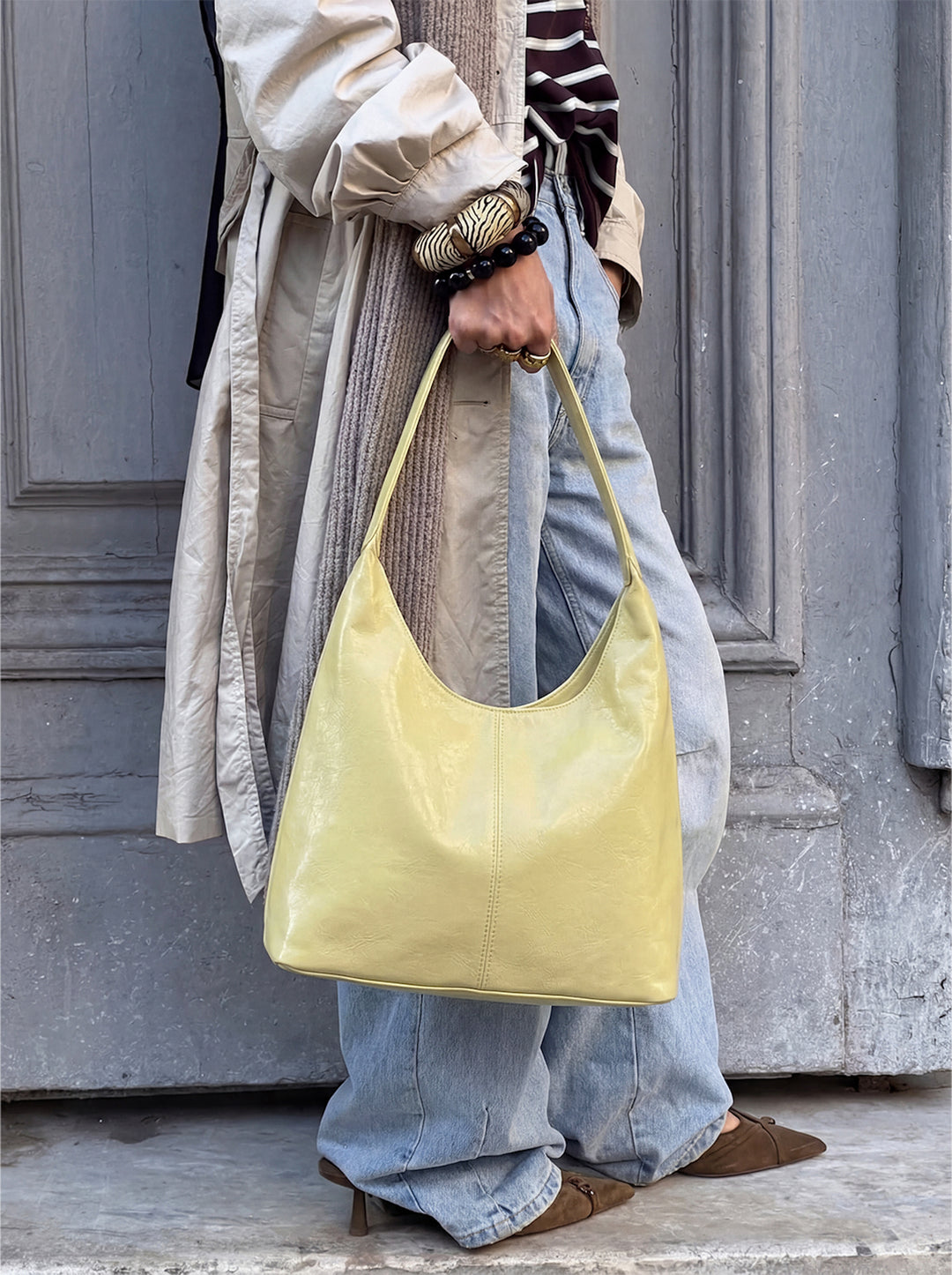 HOBO BAG BUTTER YELLOW
