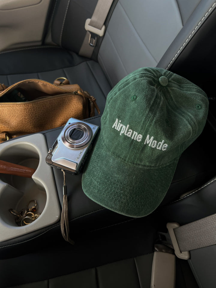 AIRPLANE MODE WASHED CAP