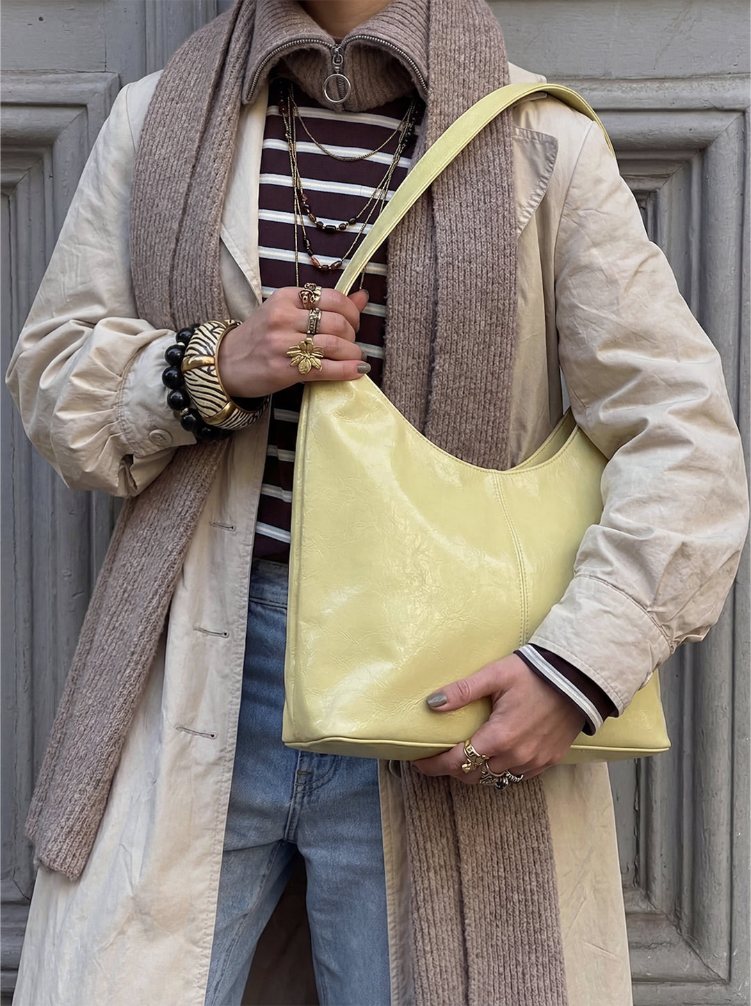 HOBO BAG BUTTER YELLOW