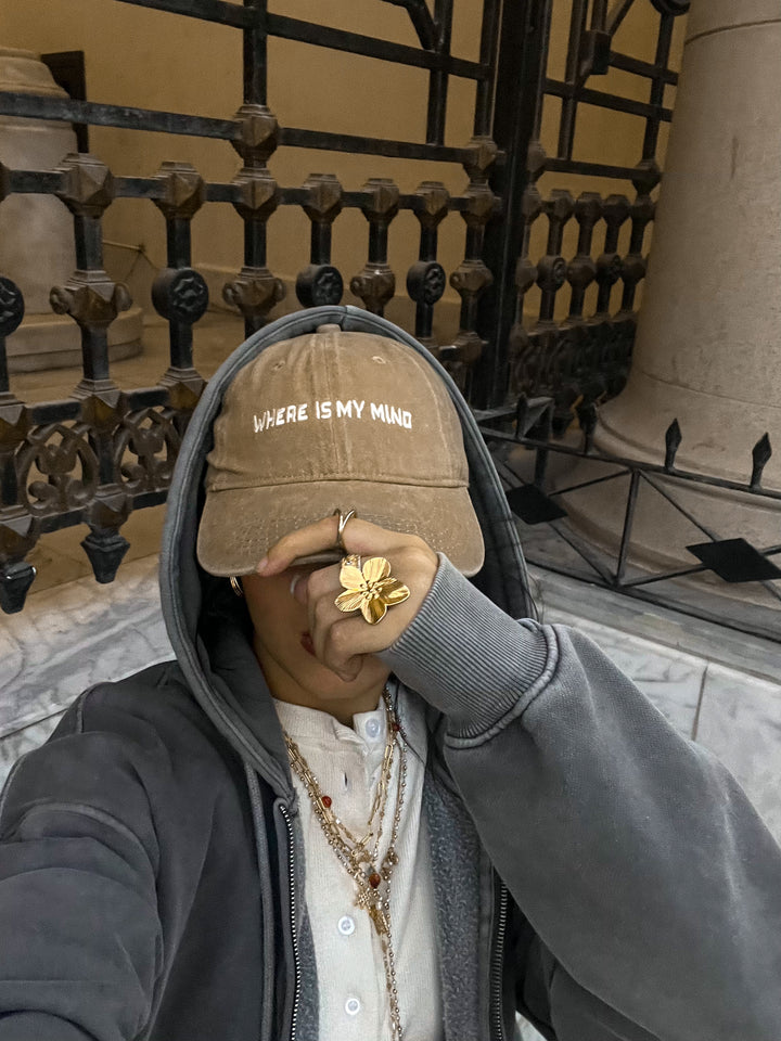 WHERE IS MY MIND WASHED CAP