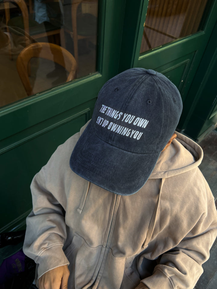 THE THINGS YOU OWN WASHED CAP