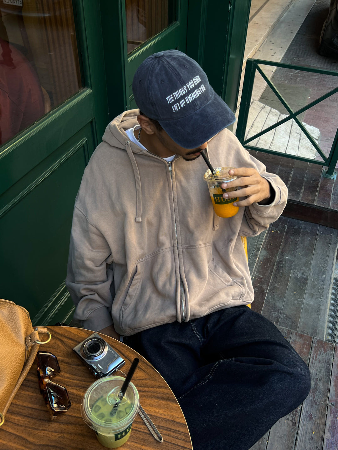 THE THINGS YOU OWN WASHED CAP