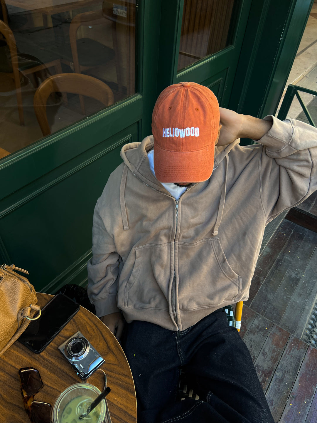 HELIOWOOD WASHED CAP