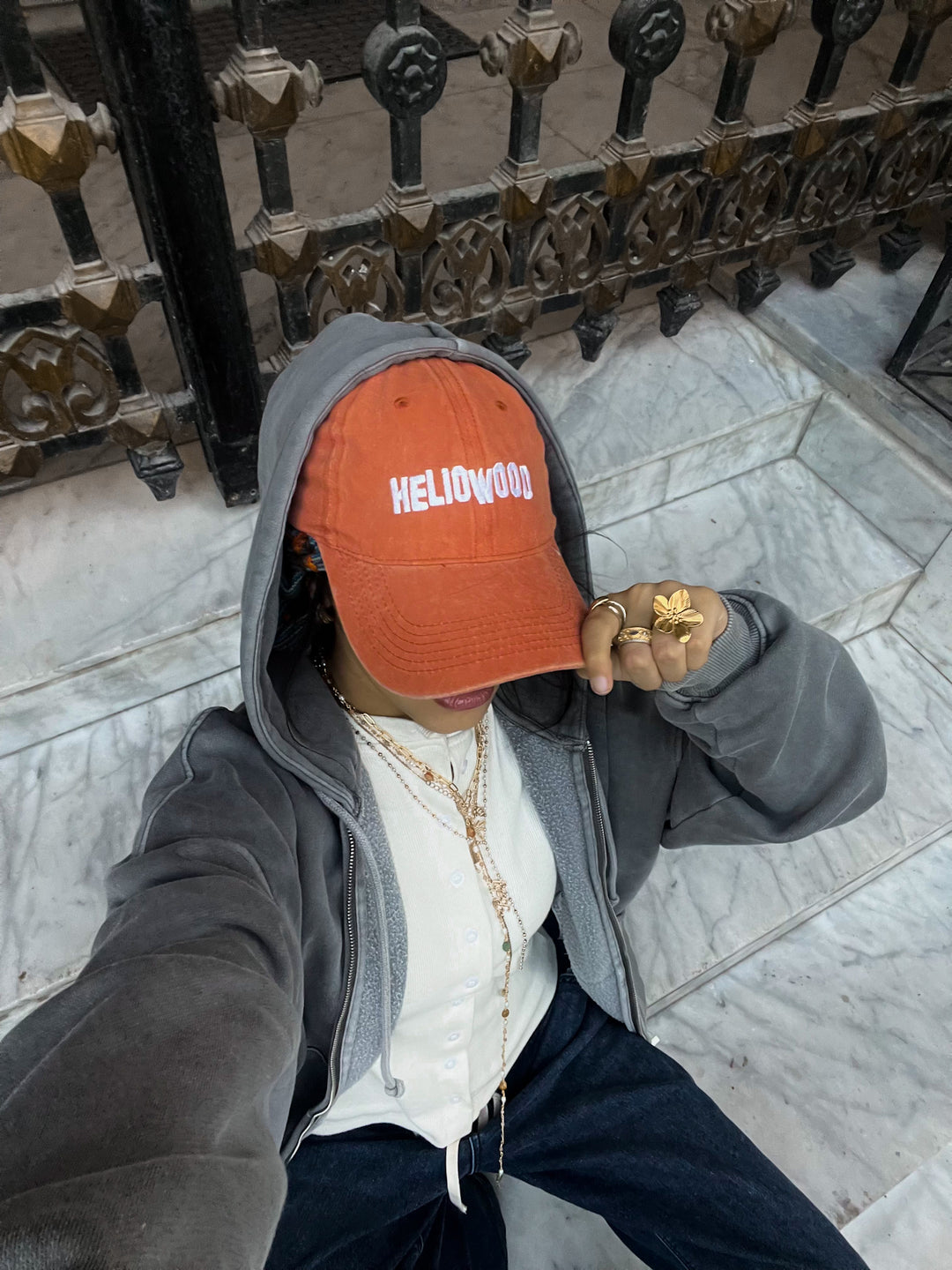 HELIOWOOD WASHED CAP