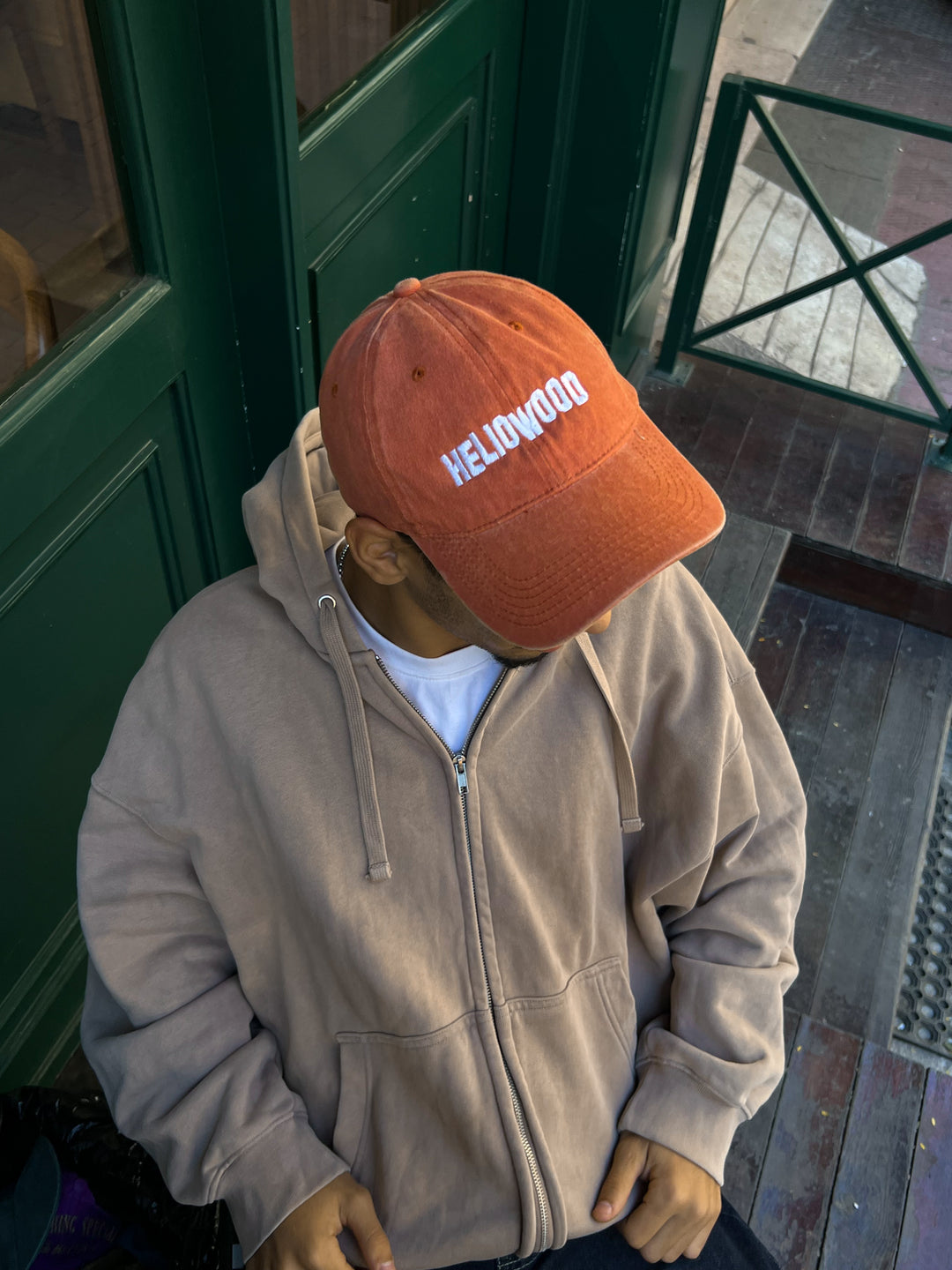 HELIOWOOD WASHED CAP