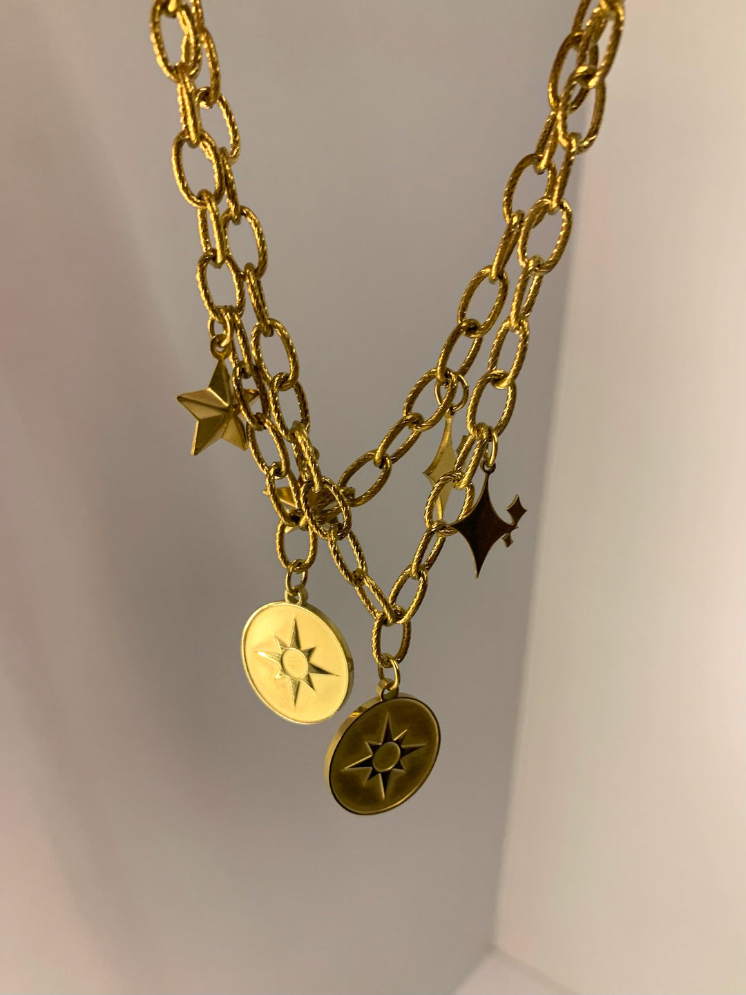 COSMIC GOLD BAG-CHAIN