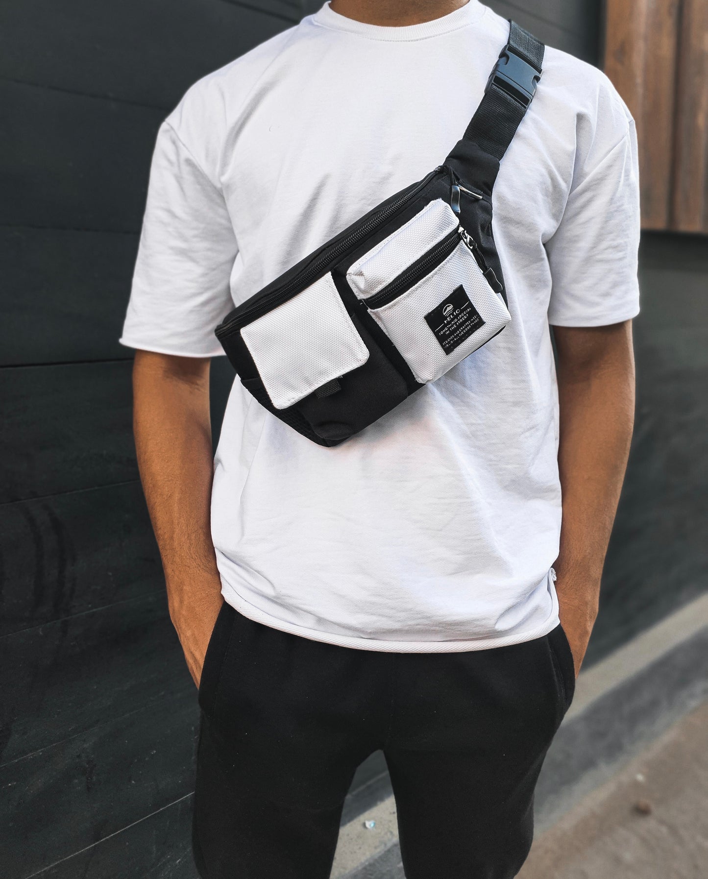 HLU FANNY PACK WHITE