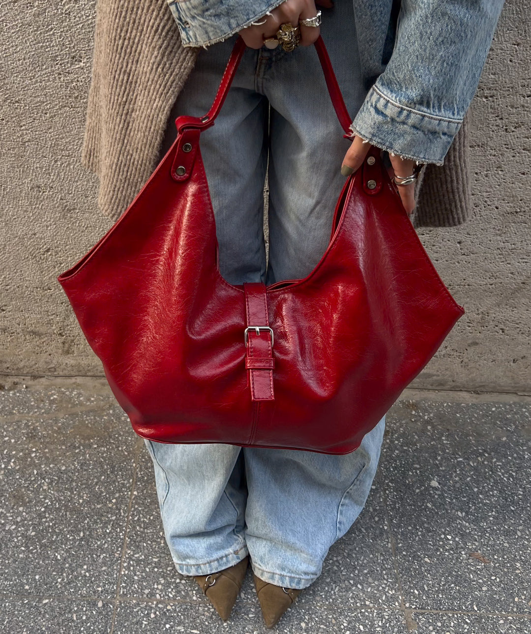 BAT BAG BLOODY RED