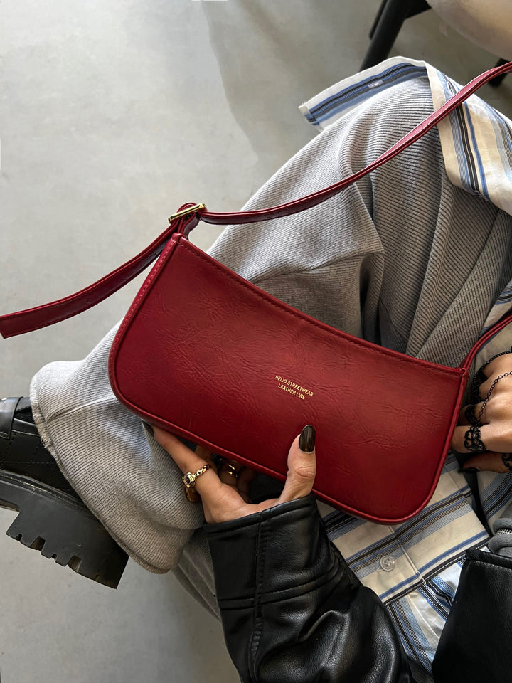 TOKEN BAG CHERRY RED