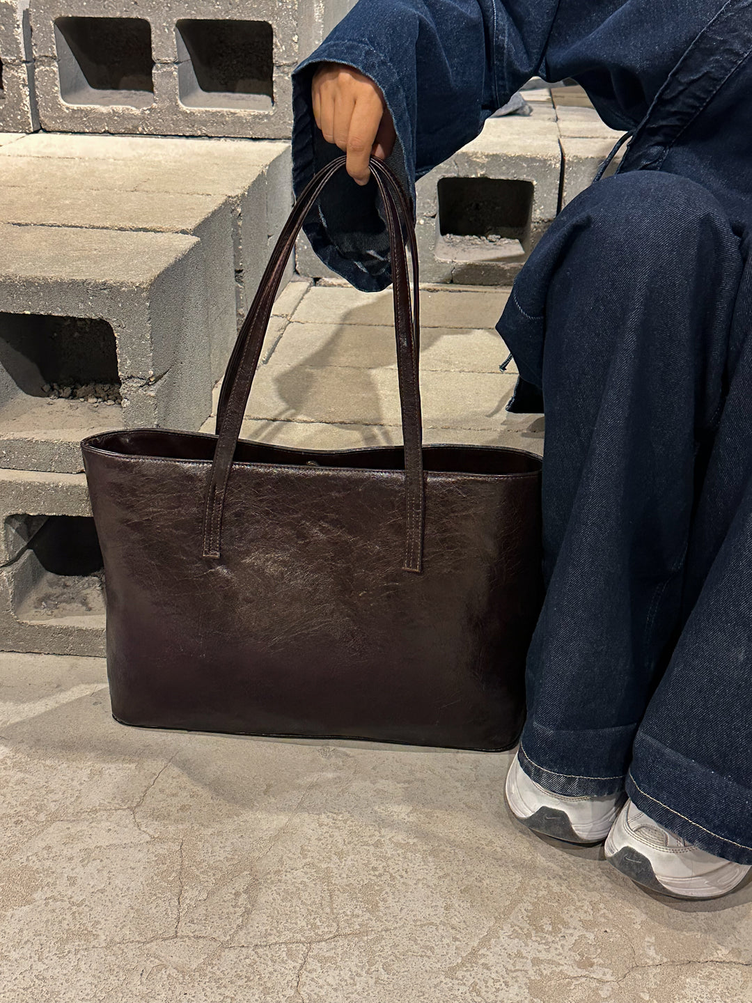 ORIGIN TOTE BAG BROWN