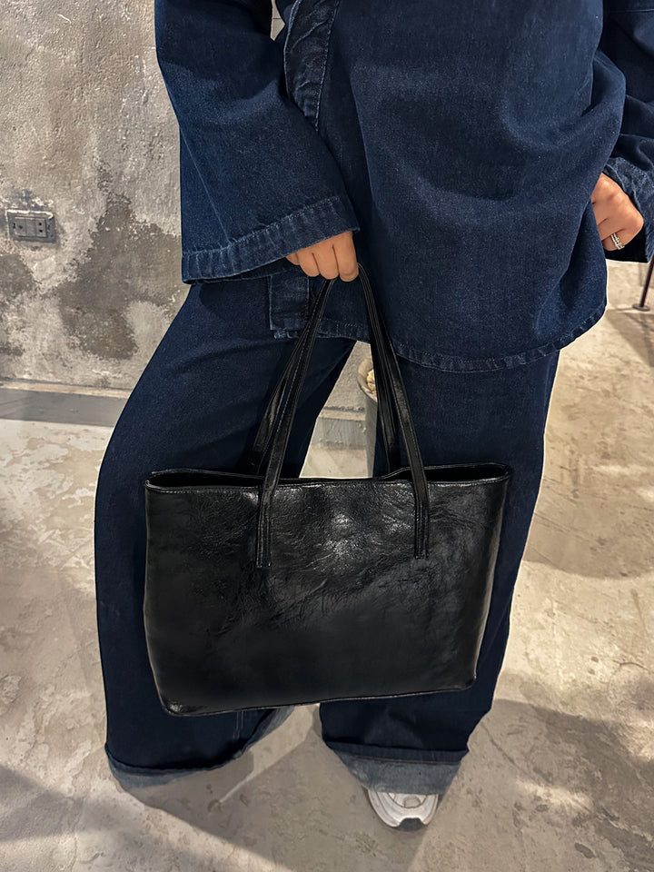 ORIGIN TOTE BAG BLACK