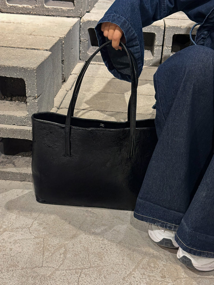 ORIGIN TOTE BAG BLACK