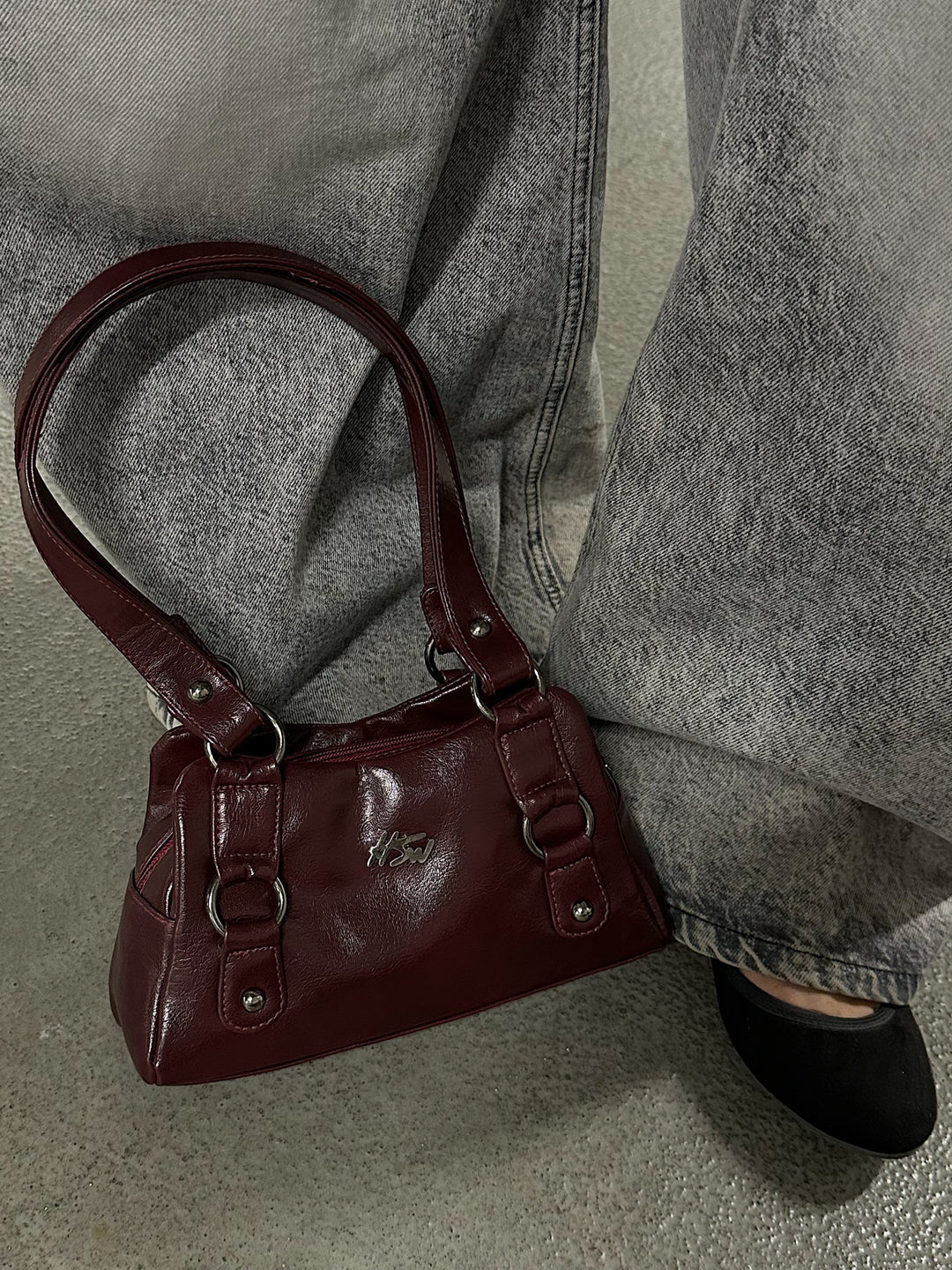 MUSE BAG BURGUNDY