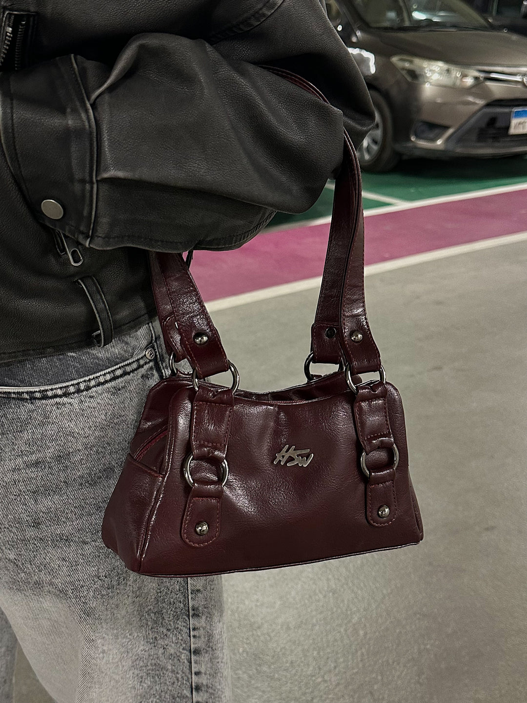 MUSE BAG BURGUNDY