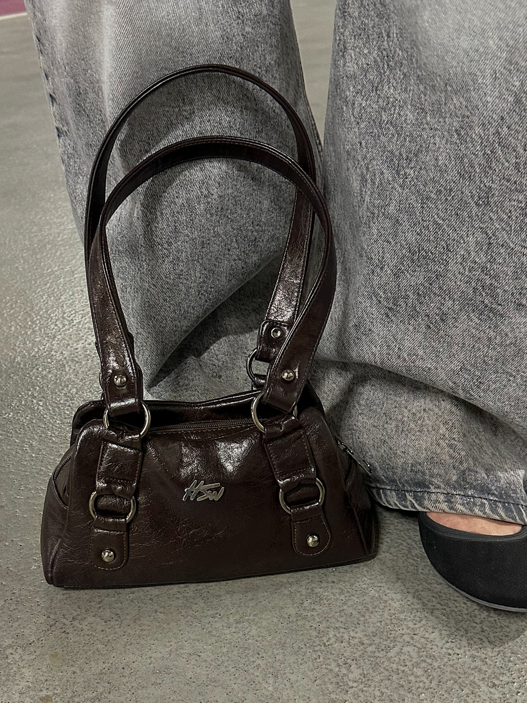 MUSE BAG DARK BROWN