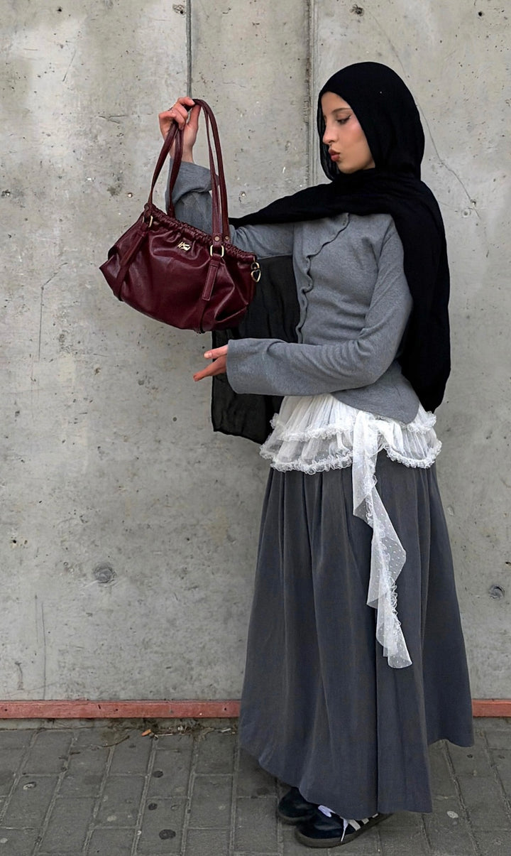 MISS MESS BAG BURGUNDY
