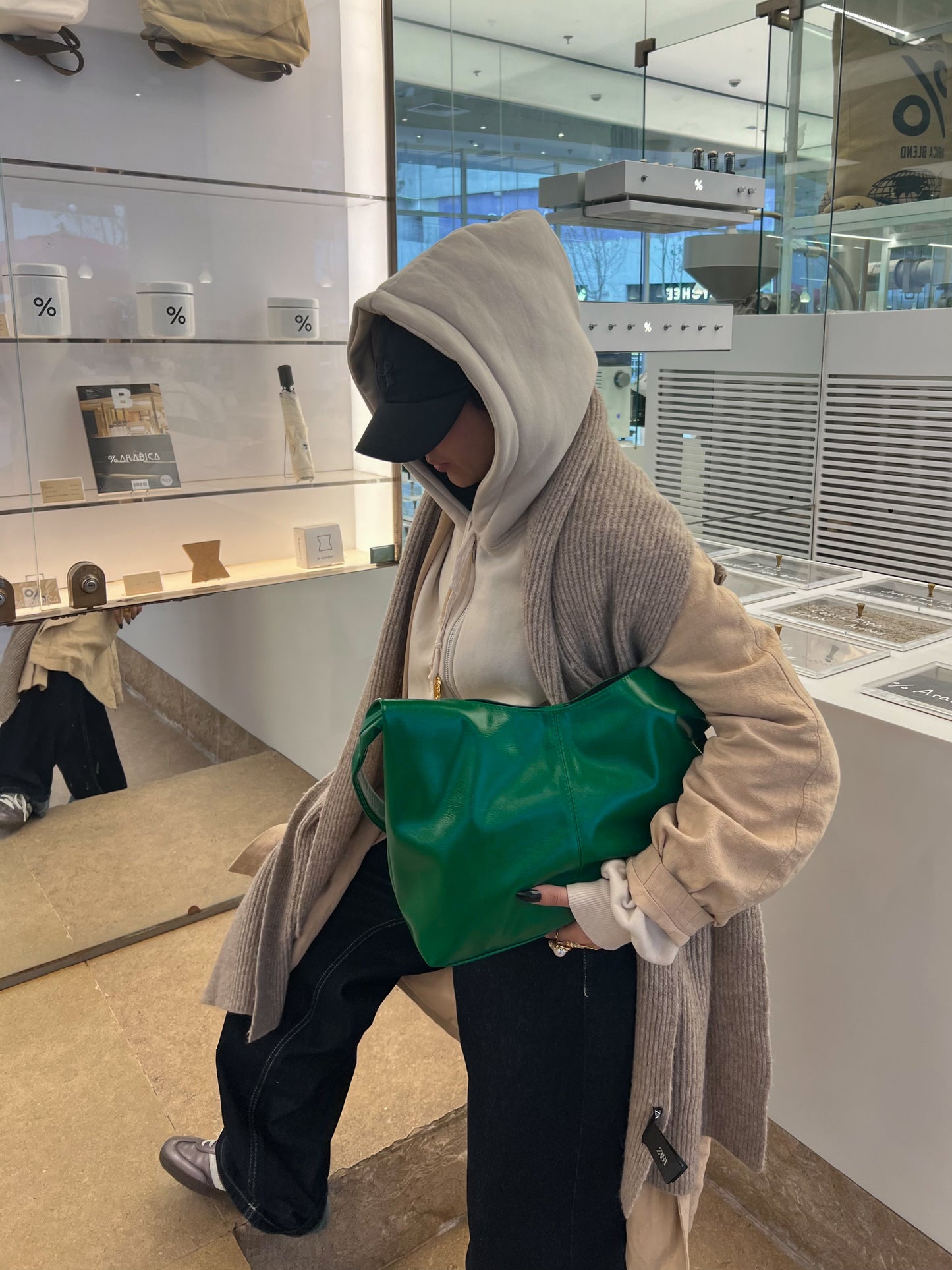 HOBO BAG EVERGREEN