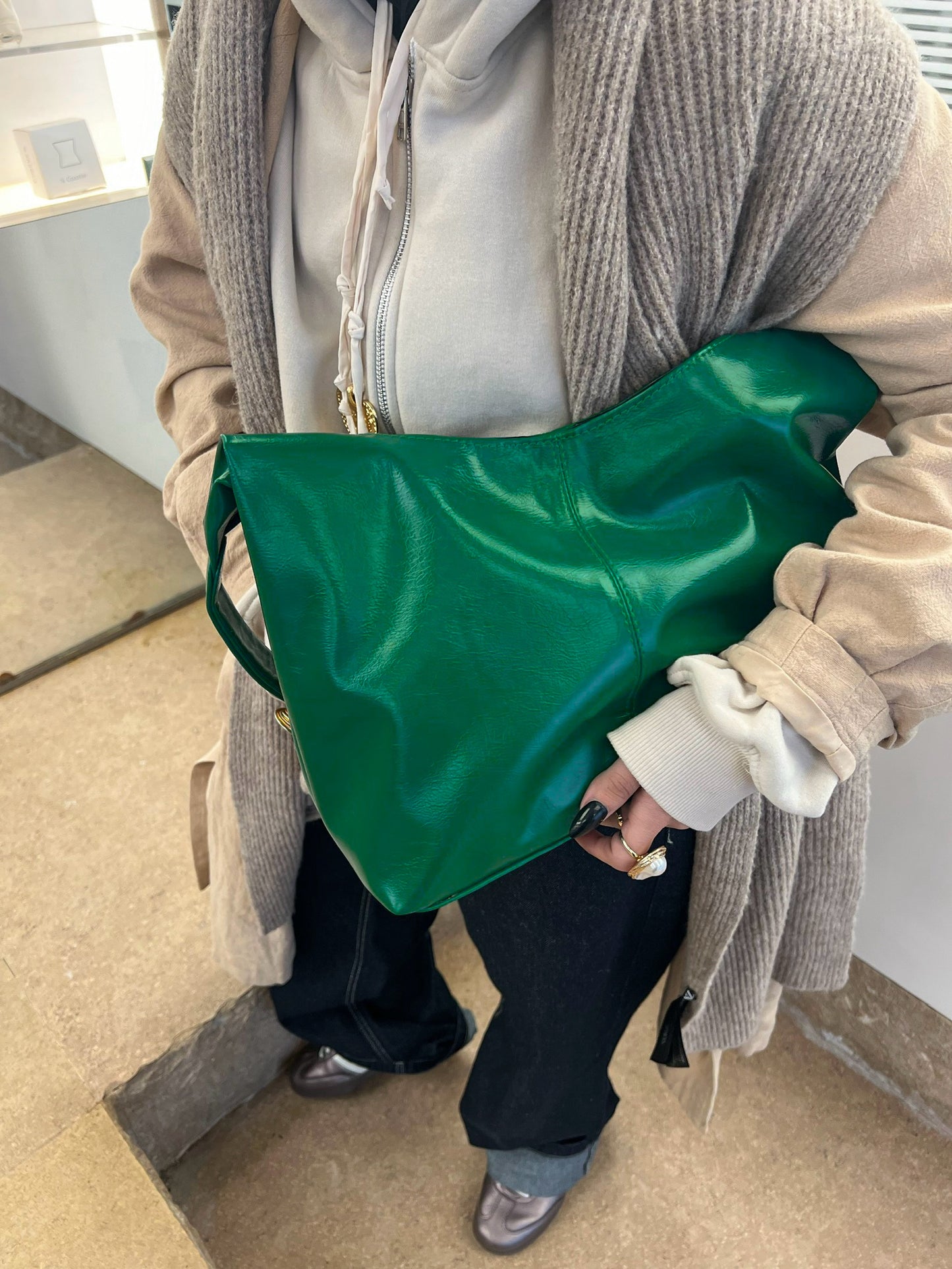 HOBO BAG EVERGREEN