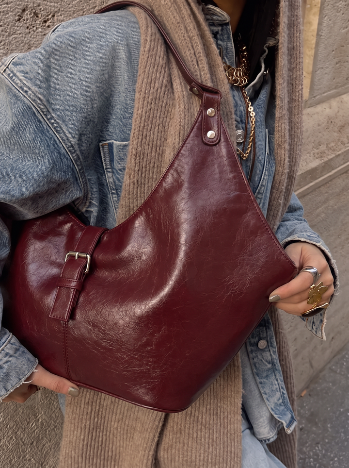 BAT BAG BURGUNDY