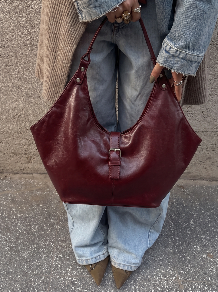 BAT BAG BURGUNDY