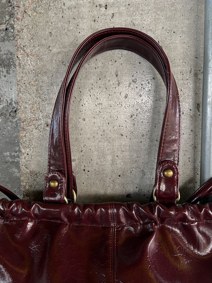 SCRUNCH BAG BURGUNDY