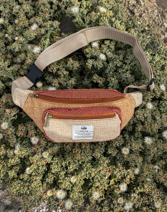 HIPPIE FANNY PACK RED