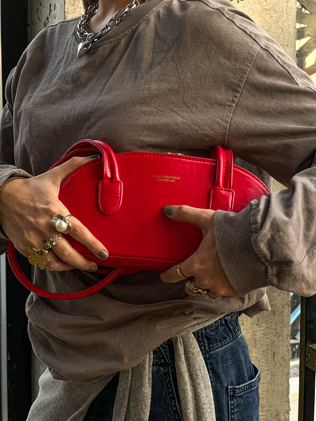 BAGUETTE BAG CHERRY TOMATO