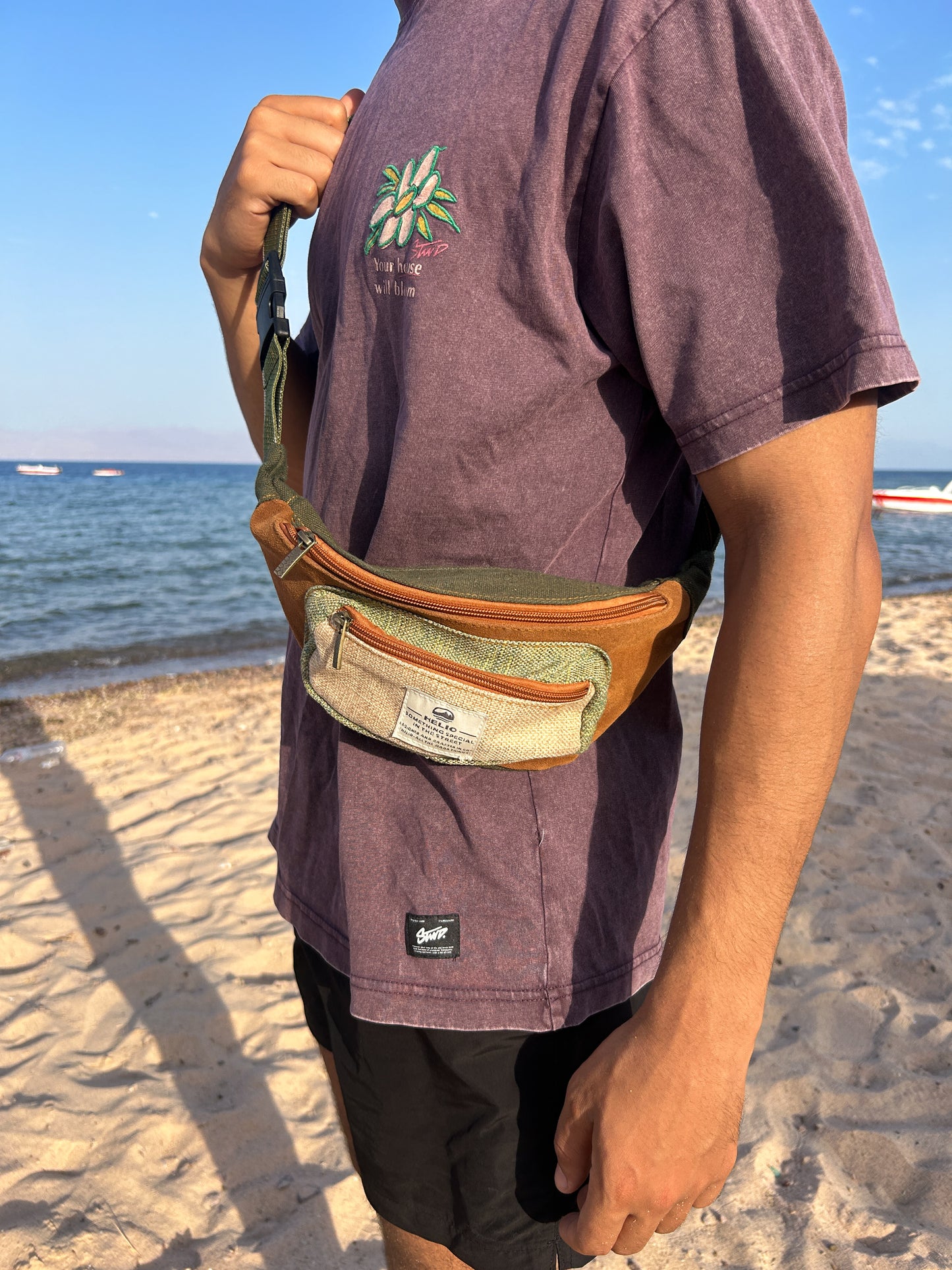 HIPPIE FANNY PACK OLIVE