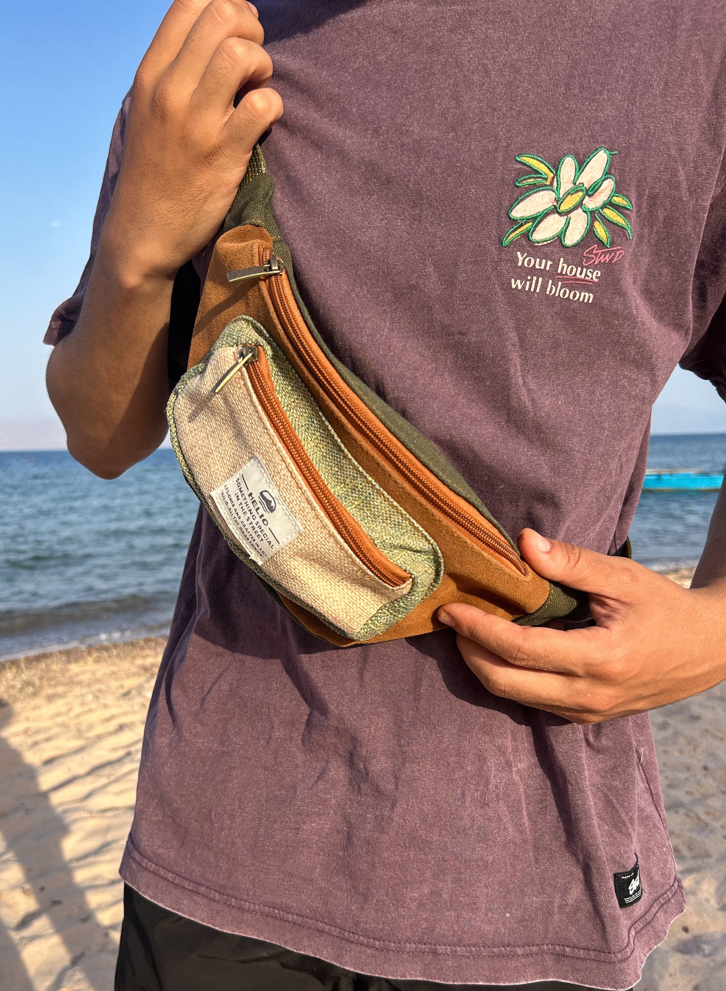 HIPPIE FANNY PACK OLIVE