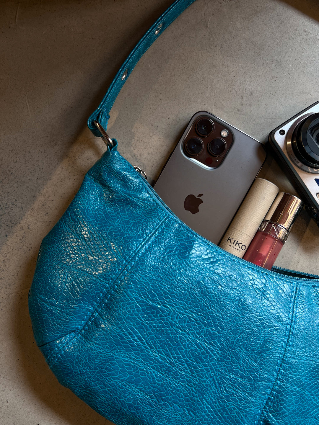 DRAGON BAG TURQUOISE BLUE