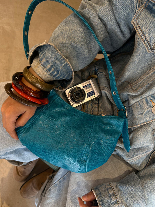 DRAGON BAG TURQUOISE BLUE