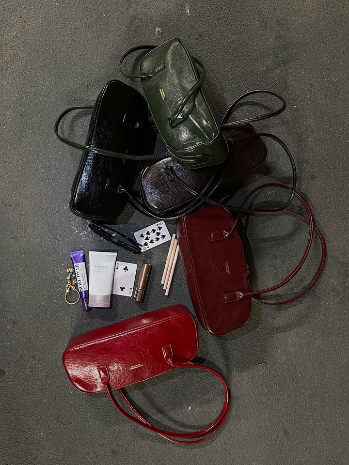 CAPSULE BAG BURGUNDY