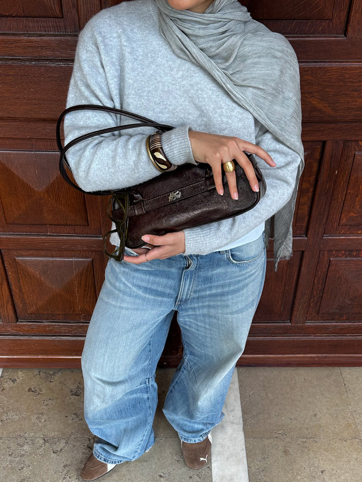 RADIOSET BAG DARK BROWN