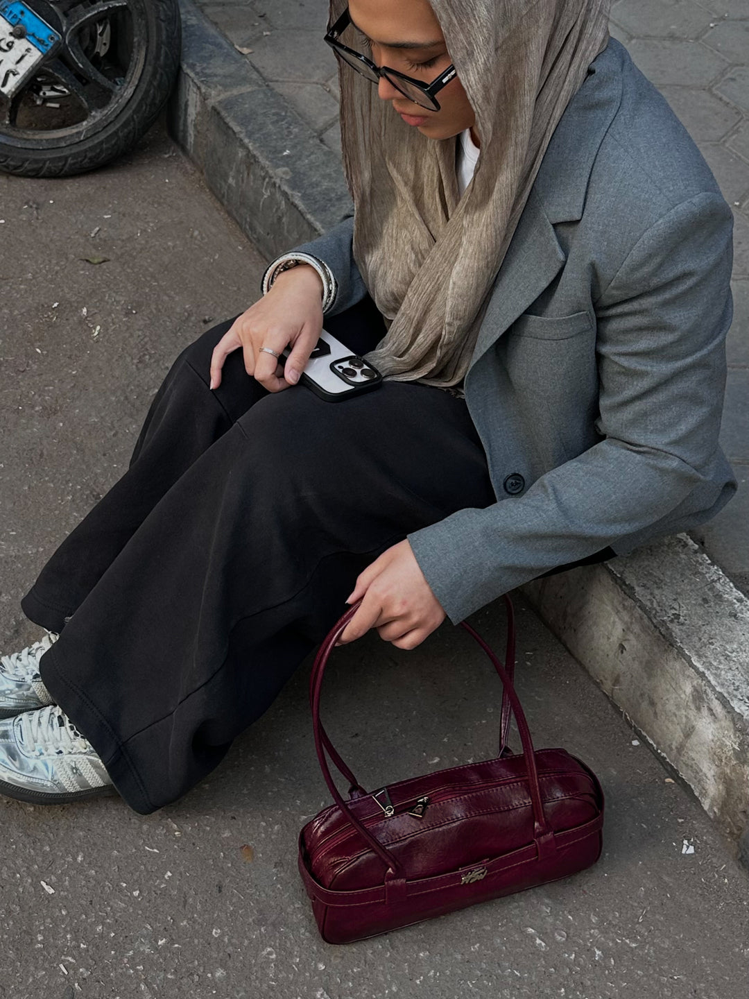 RADIOSET BAG BURGUNDY