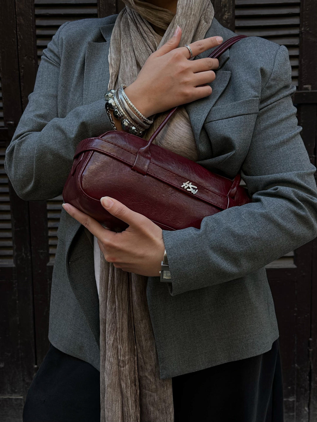 RADIOSET BAG BURGUNDY