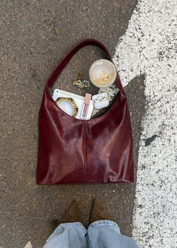 HOBO BAG MAROON