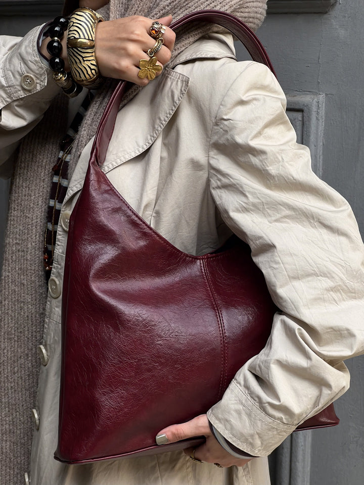 HOBO BAG MAROON
