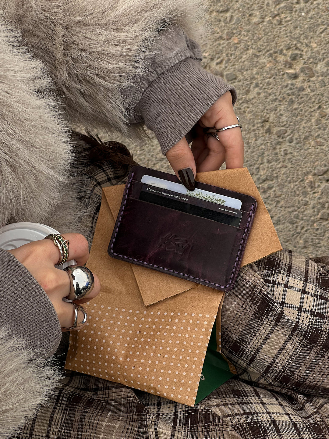 GRAPE SKIN CARDHOLDER