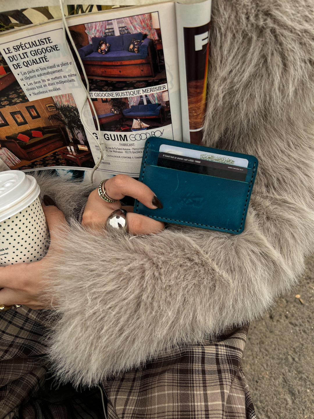 ATLANTIC BLUE CARDHOLDER