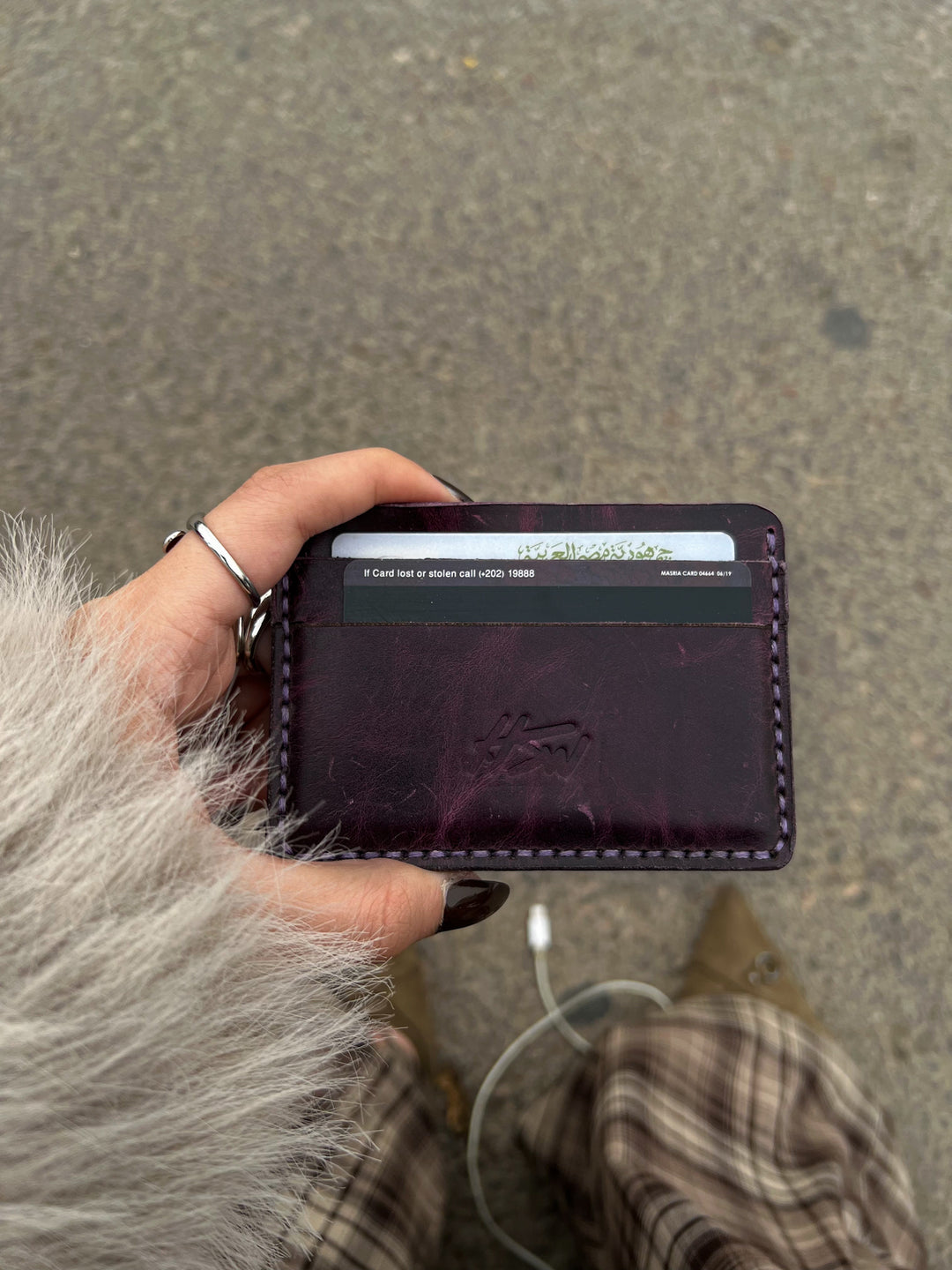 GRAPE SKIN CARDHOLDER