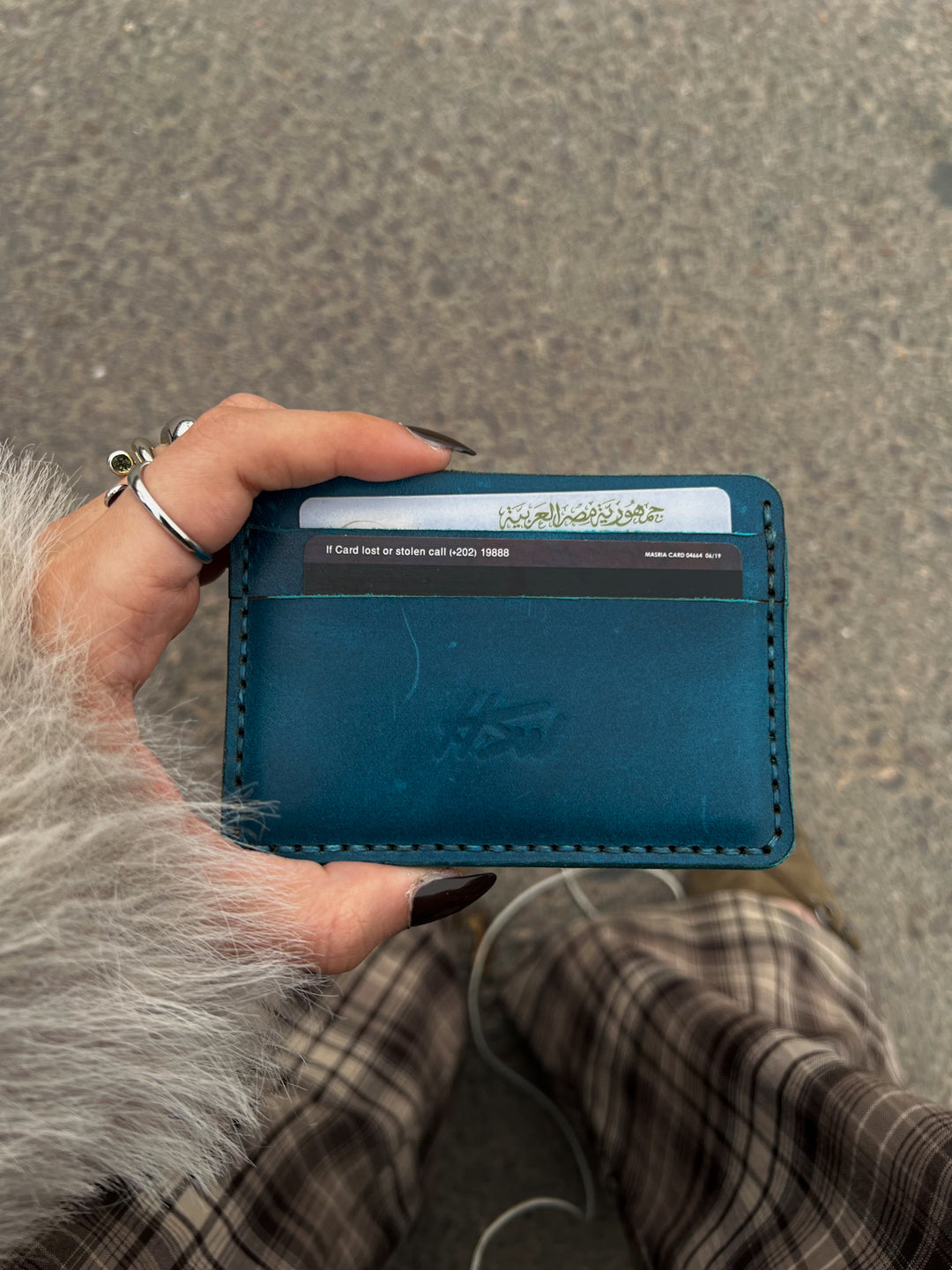 ATLANTIC BLUE CARDHOLDER