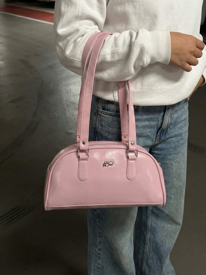 BOWLER BAG BABY PINK