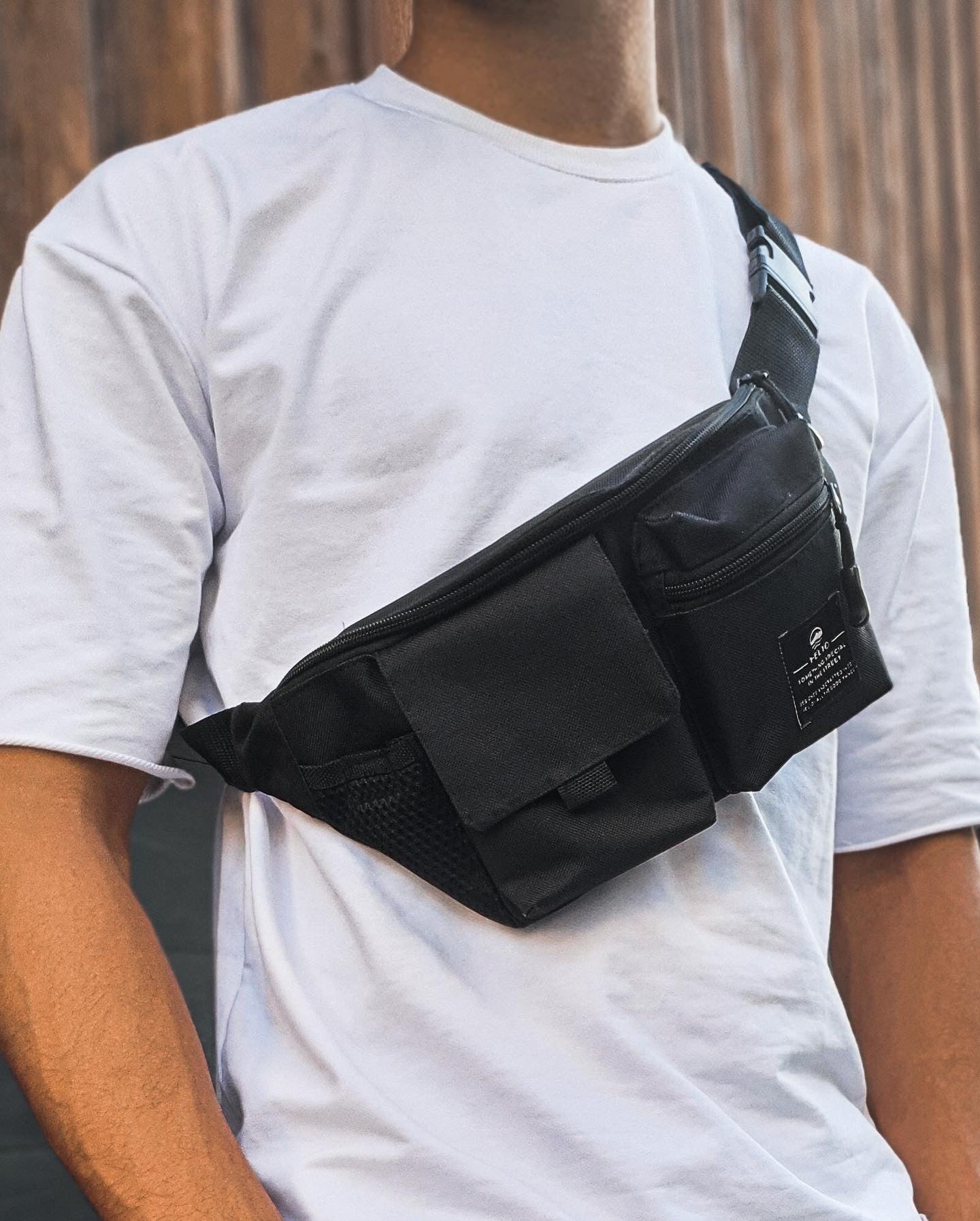 HLU FANNY PACK BLACK